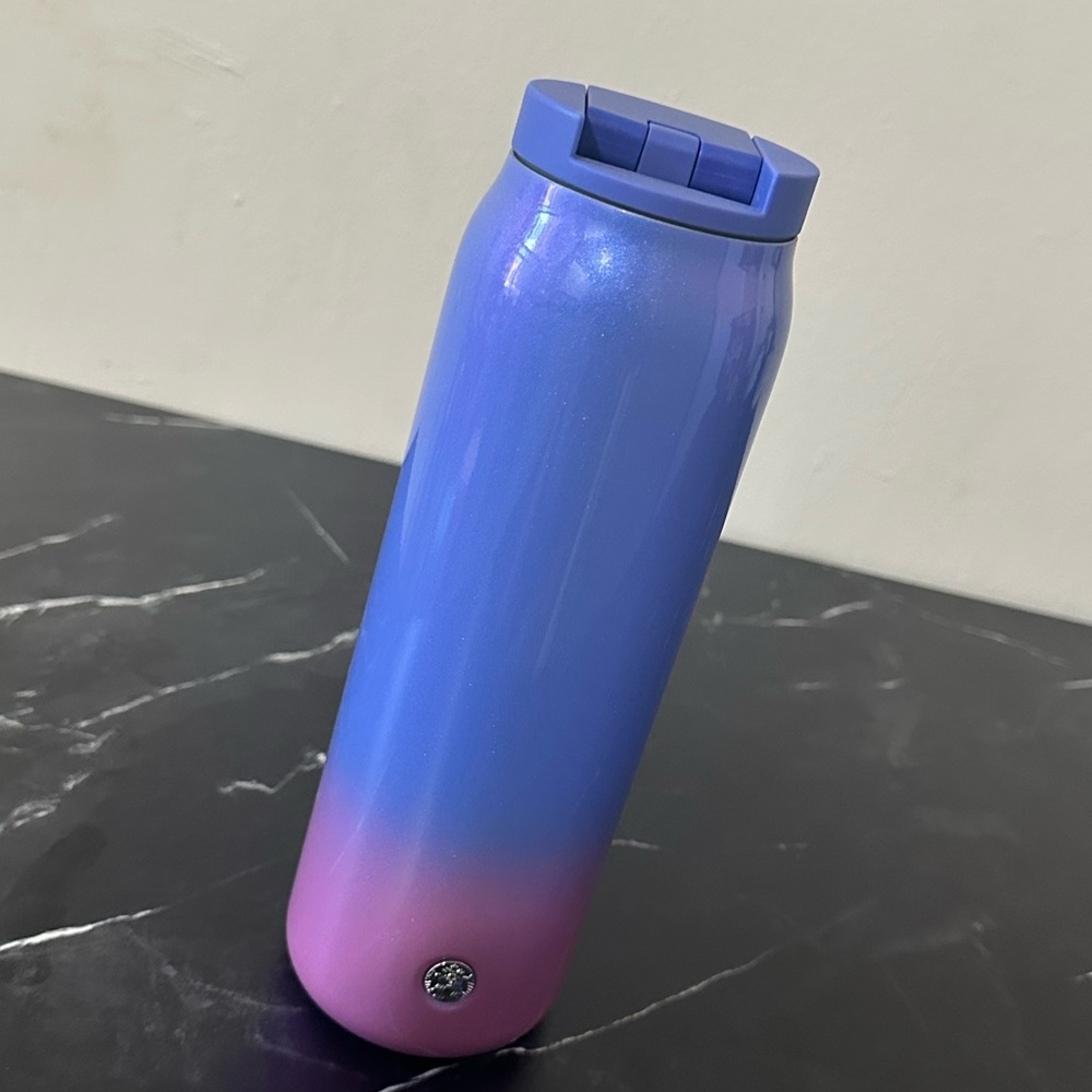 Gradient Blue and Pink Tumbler